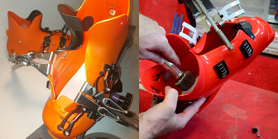 oblikovanje skoljke zagrevanjem ili brusenjem